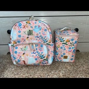 Petunia Pickle Bottom Cinderella Mini Backpack and Cooler